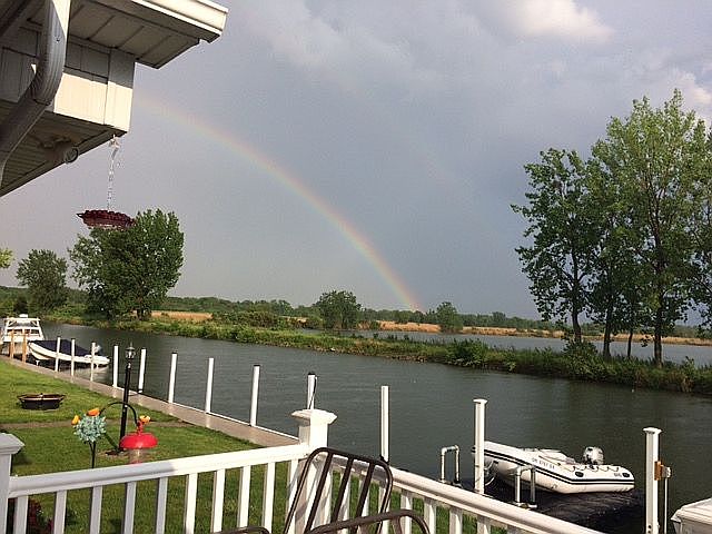 view from deck