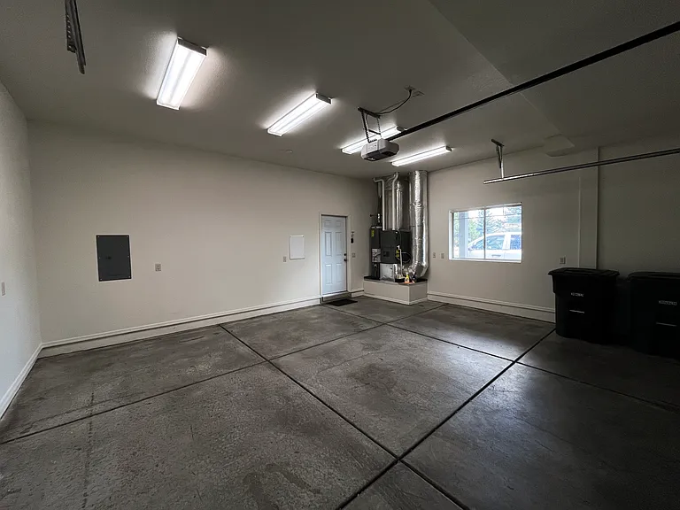 large 2 car oversized garage