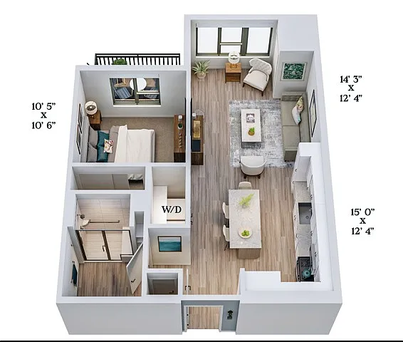 Floor plan B4