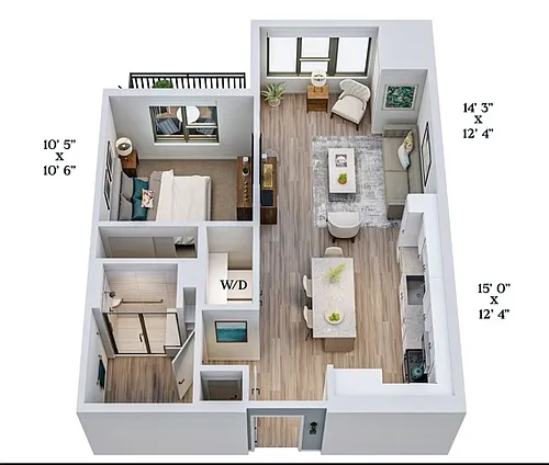 Floor plan B4