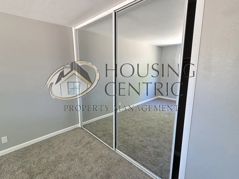 New Master Bedroom Mirrored Closet Doors.