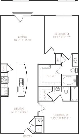 Floor plan B6