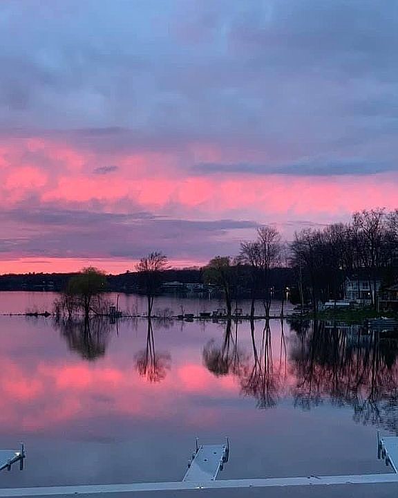 Beautiful Sunset Off Balcony
