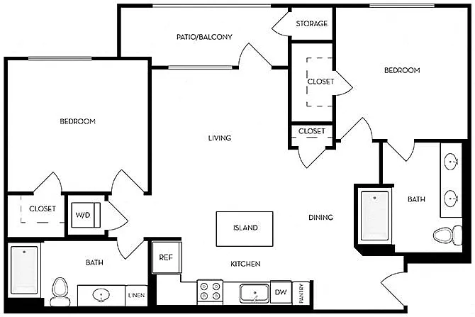 Floor plan B1
