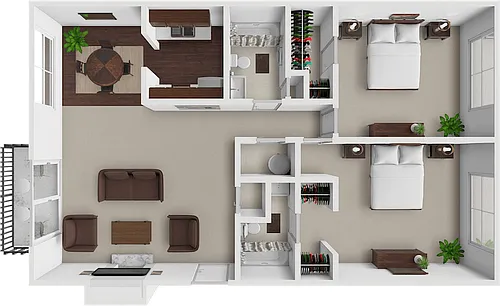 Floor plan Divinity