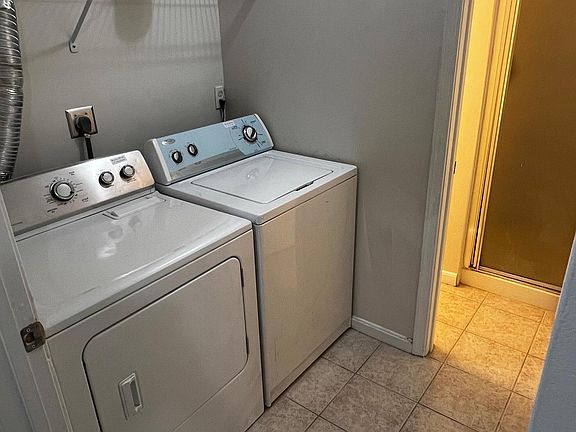 in the unit washer and dryer