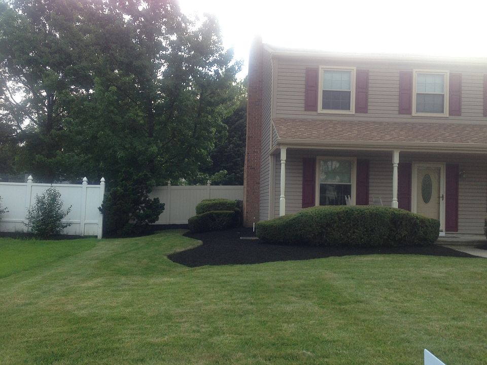Left side of house