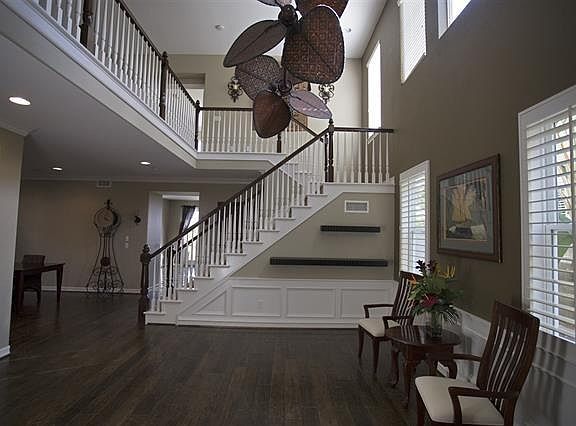Entry and living room