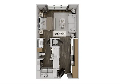 Floor plan The Collective (S2)