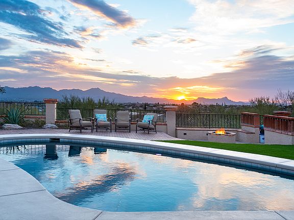 Mountain, Sunset & City View