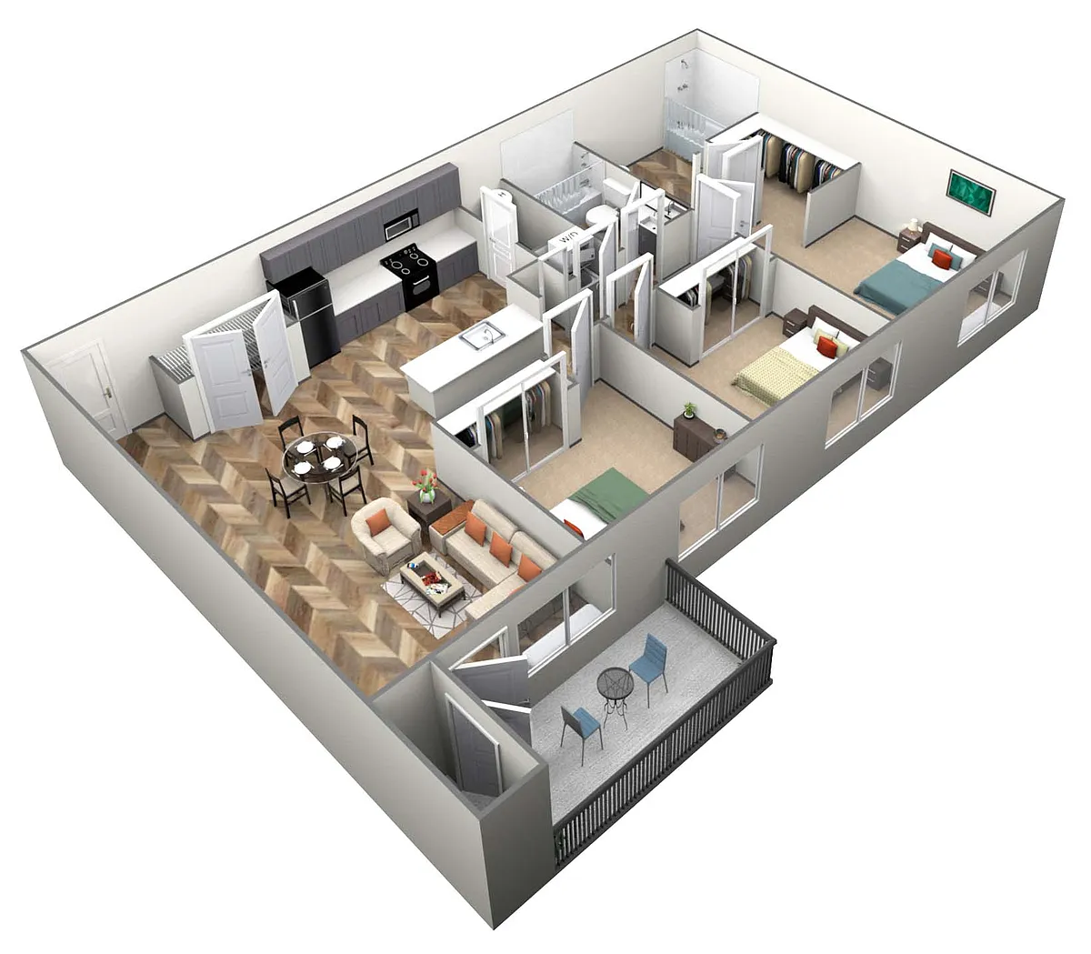 Floor plan 3X2