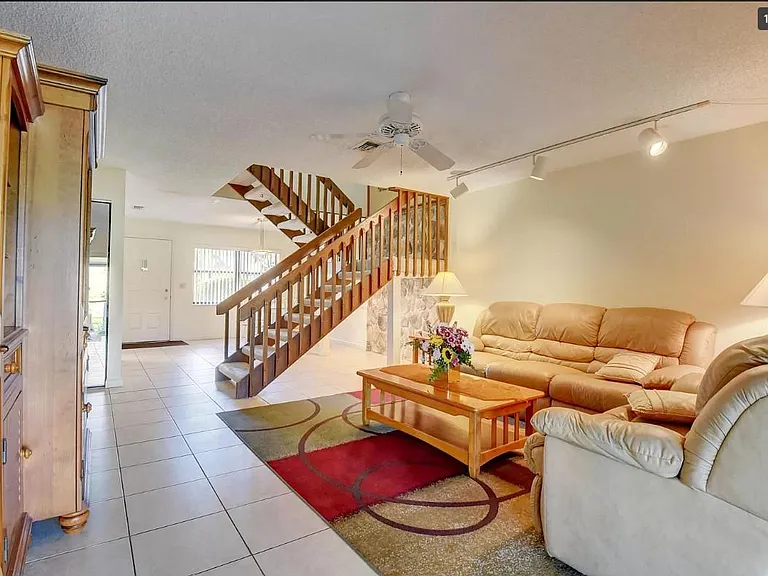 Living room & Dining room (behind stairs)