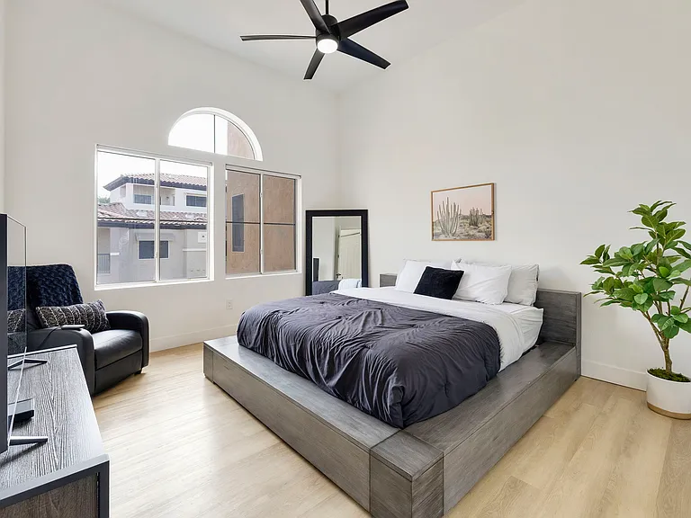Master Bedroom with King Bed