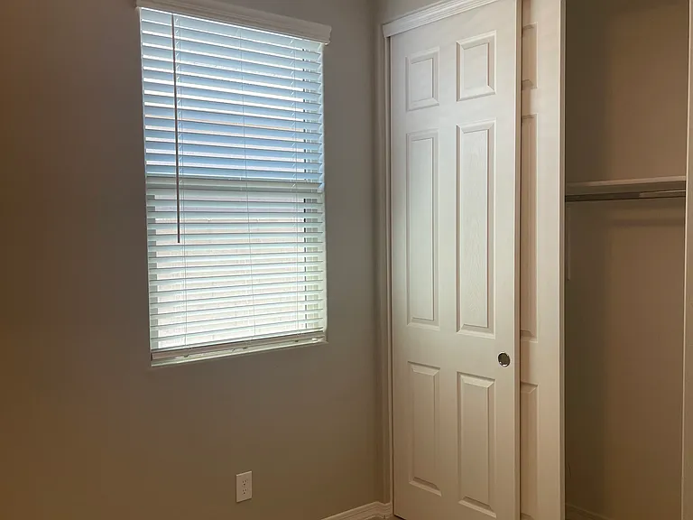 Closets in both bedrooms.