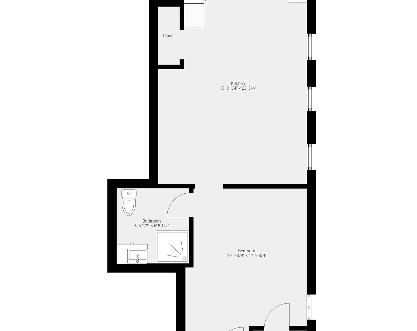 1 bed, 600 sqft, $1,995 — Photo 2