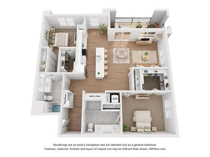 Floor plan Violet