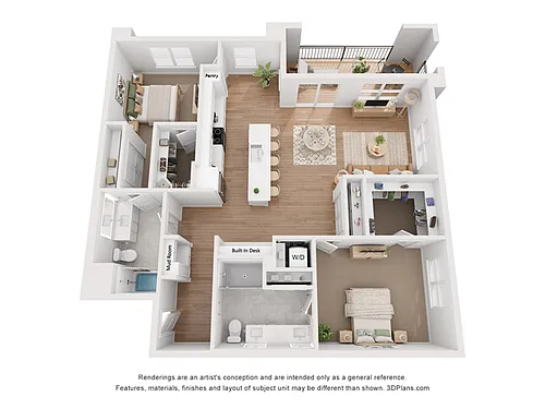 Floor plan Violet