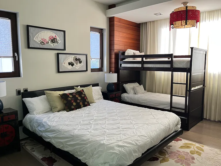 bedroom #3 China room sleeps 3