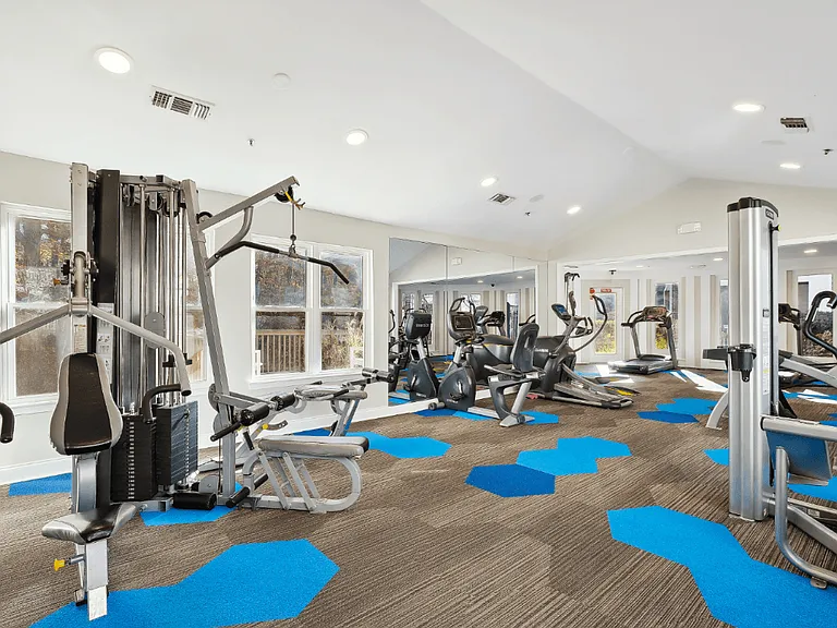 State of the art fitness center at The Crossings at Russett in Laurel, MD