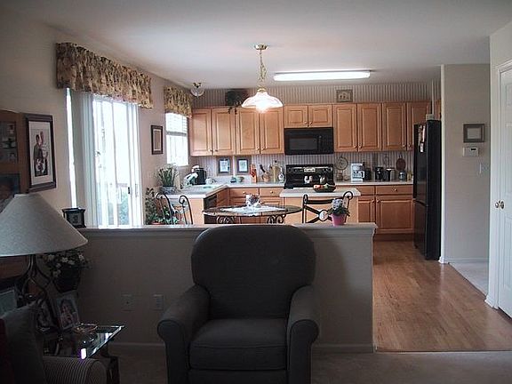 Family room into Kitchen