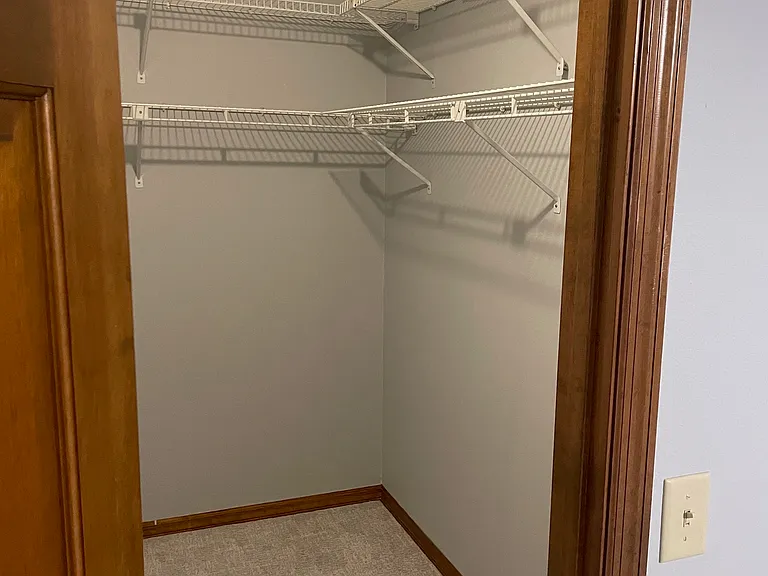 Master walk-in closet