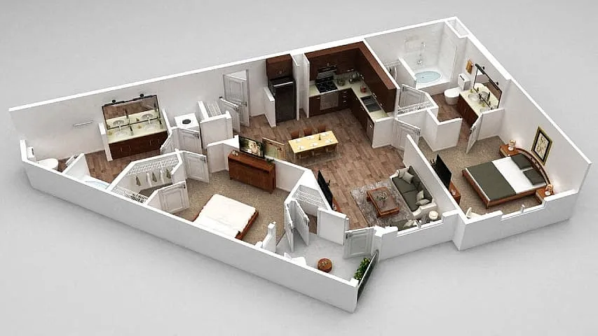 Floor plan B1