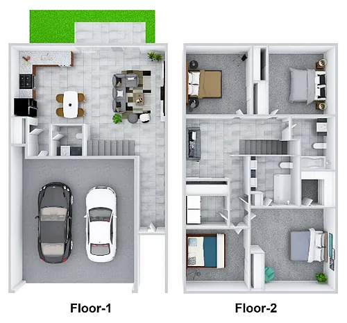 Floor plan D1