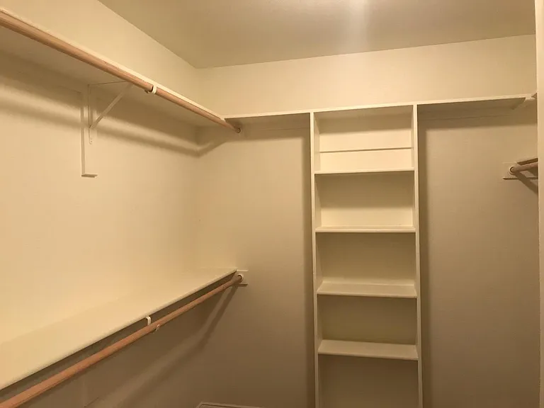 Master closet