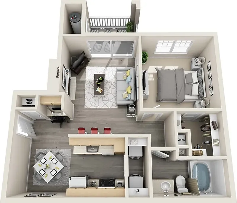 Floor plan A1F- Select
