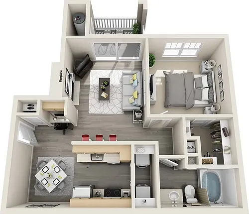 Floor plan A1F- Signature