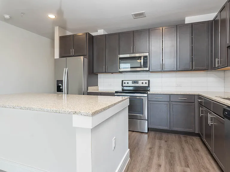 Kitchen with Stainless Steel Appliances