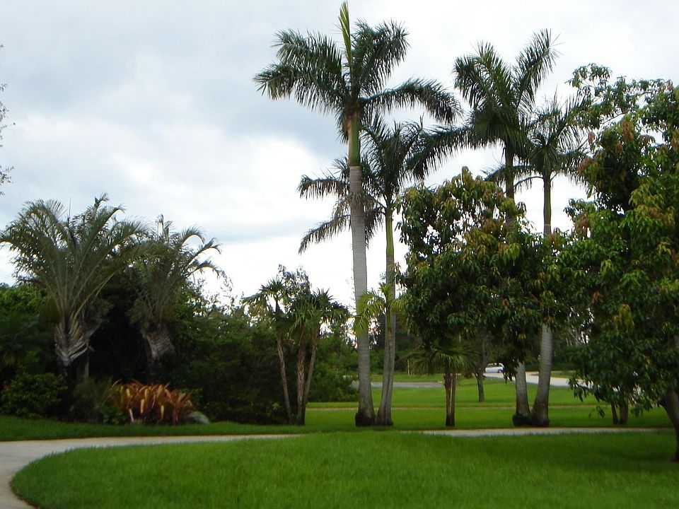 Left of Circular Driveway