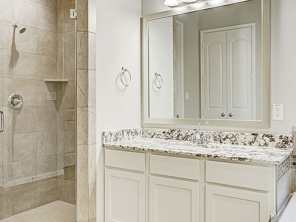 Shower in owner s luxury bath