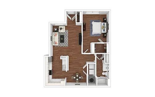 Floor plan Denim - Renovated