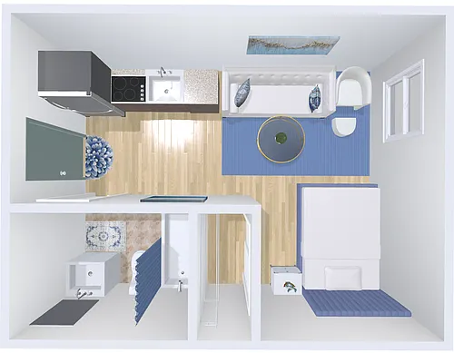 Floor plan studio 15