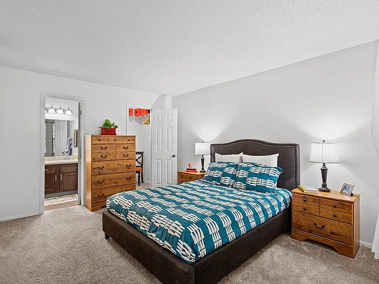 Large Bedroom with Attached Bathroom