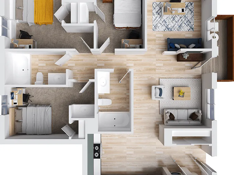 University Hill Apartments — Photo 3