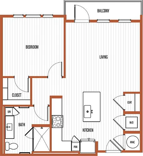 Floor plan The Warren