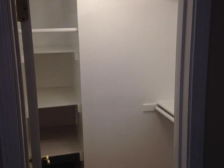 small walk in closet