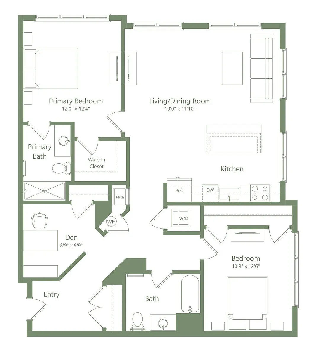 Floor plan B81