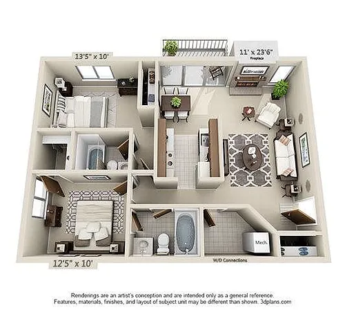 Floor plan The Manor