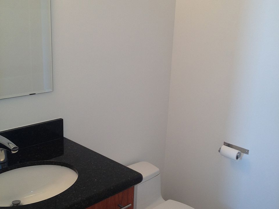 half bath on second floor