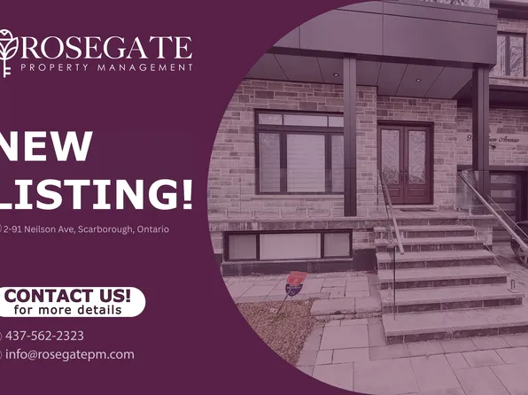 91 Neilson Ave #2, Toronto, ON M1M 2S6