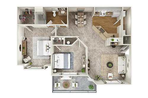 Floor plan Phase I The Cypress