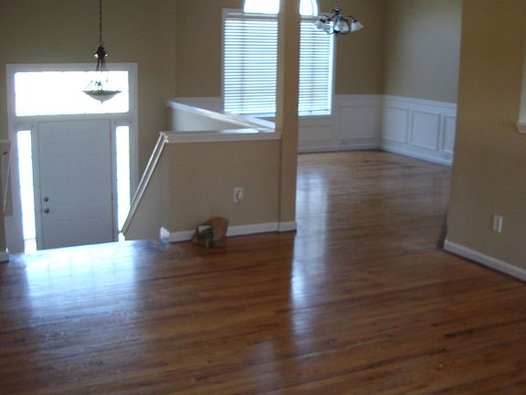 Living room looking into the dining room