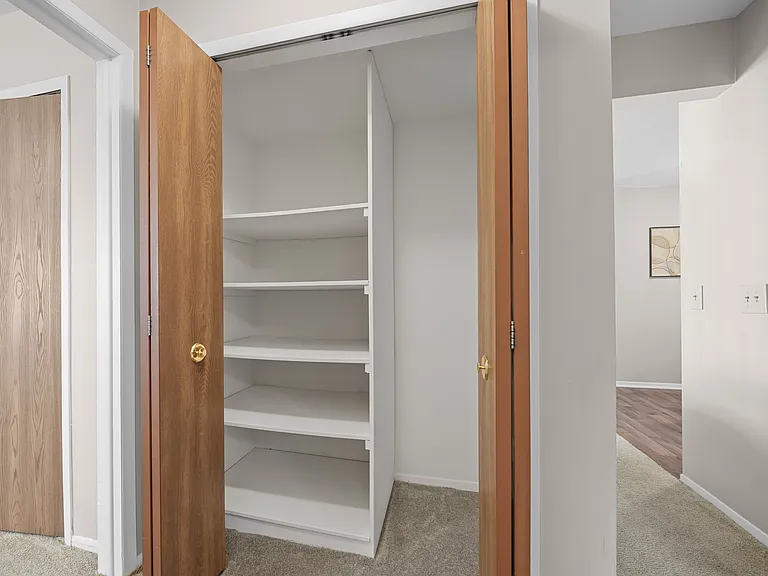 Spacious Closets at Lakeside Village Apartments Clinton Township MI