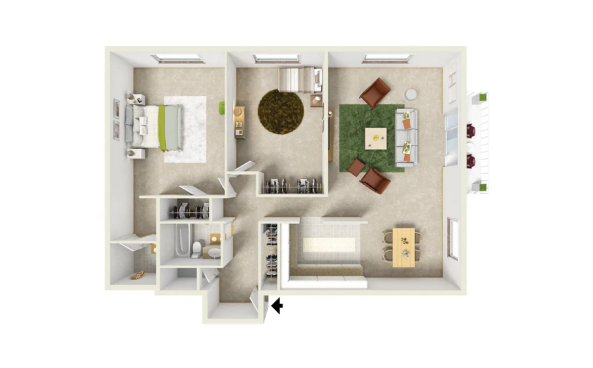 Floor plan B2