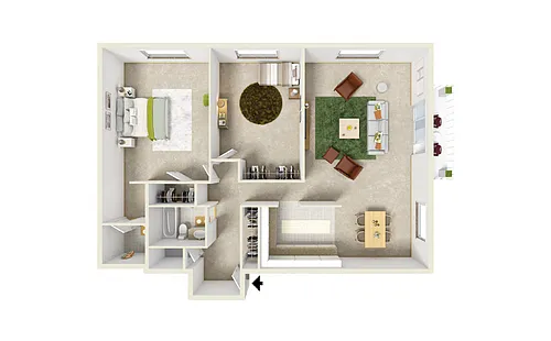 Floor plan B2