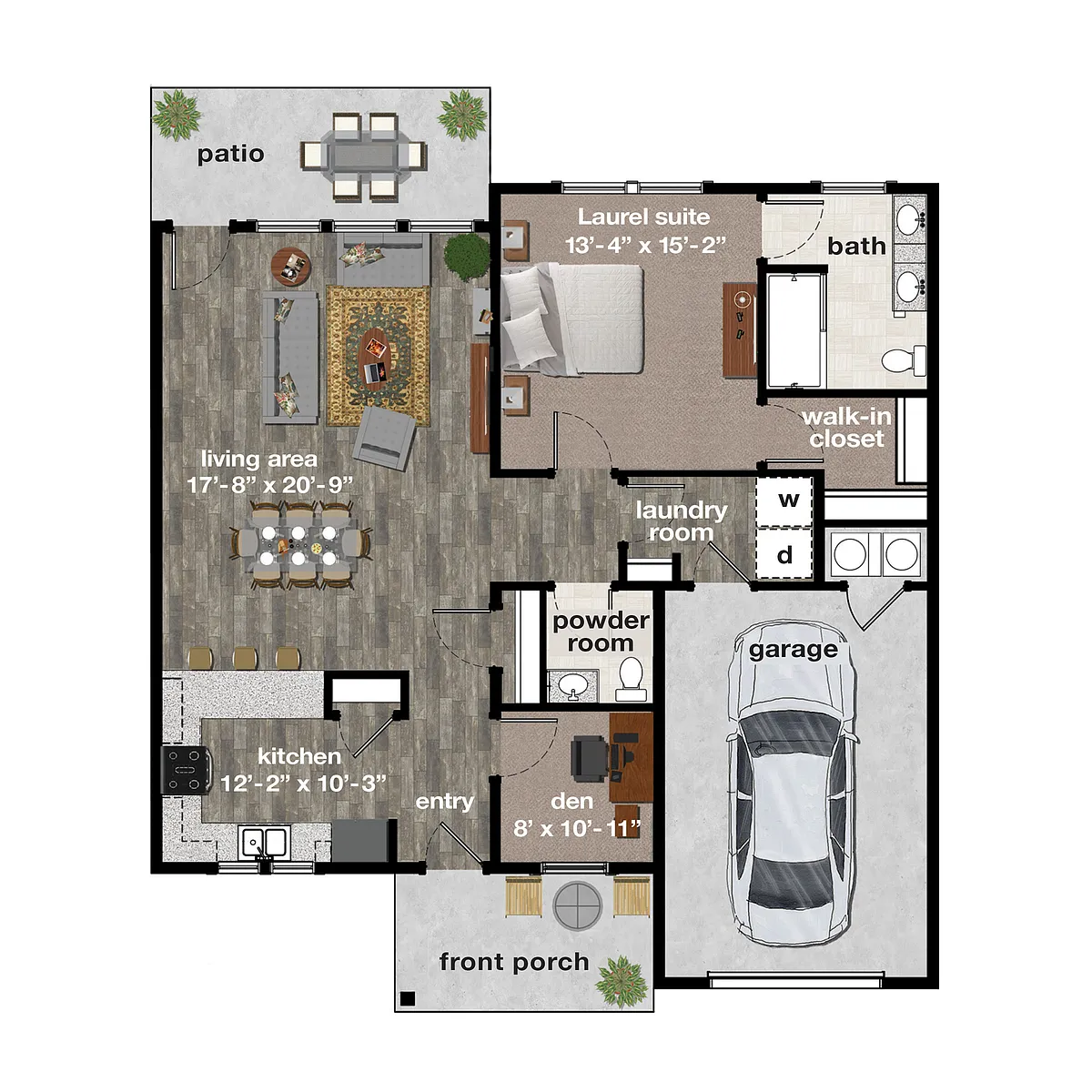 Floor plan Laurel