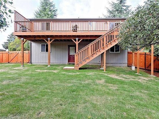 Backyard and Deck